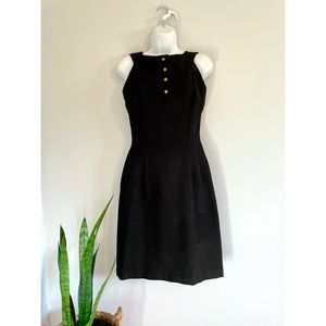 VINTAGE little black dress